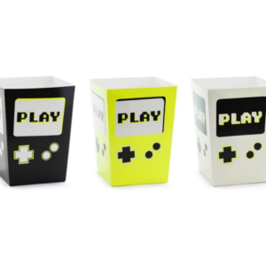 Pudełka na popcorn Play, 7x7x12 cm