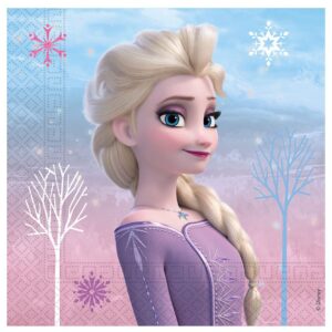 Serwetki papierowe Frozen 2: Wind Spirit, rozm. 33×33 cm, 20 szt