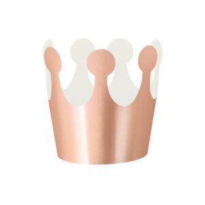 Korona złoty-róż 6 szt