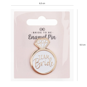 Przypinka „Team Bride”