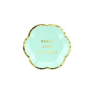Talerzyki „never stop dreaming” 6 szt