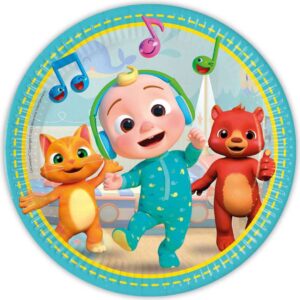 Talerzyki papierowe Cocomelon, next generation