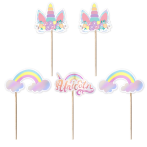 Toppery na ciasto „unicorn”