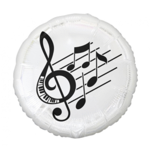 Balon foliowy 18 Muzyka nuty