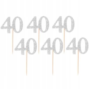 Piker B&C 40, srebrny, 6 szt.