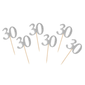 Pikery na 30-stkę srebrne