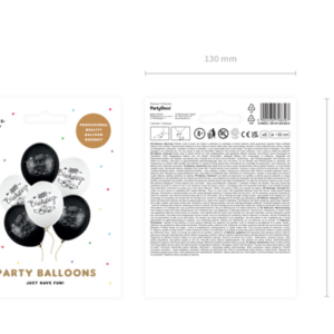 Balony 30cm, Happy Birthday