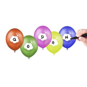 Balony Premium „Twój napis”, 12″ / 5 szt.