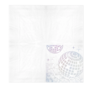 Serwetki Silver Disco 10szt.