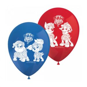 Zestaw 8 balonów „Paw Patrol-The Movie”
