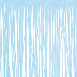 Kurtyna pastelowa jasnoniebieska, 100×200 cm