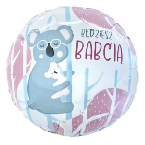 Balon foliowy 18″ Będziesz Babcią