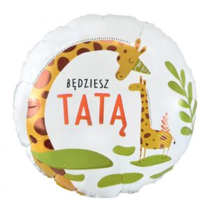 Balon foliowy Będziesz Tatą, 18″