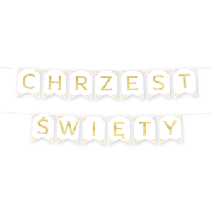 Baner „Chrzest Świety”