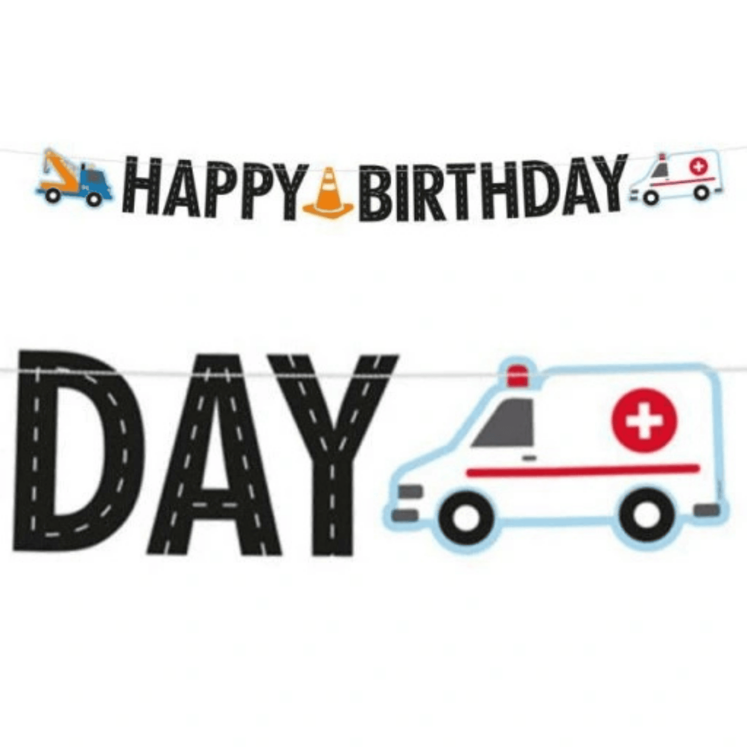Girlanda Happy Bday on the road