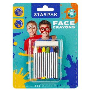 Kredki do malowania twarzy 6 kolorów