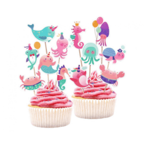 Pikery do muffinek Podwodny Świat 12szt