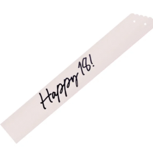 Szarfa Happy 18, krem, 76 cm