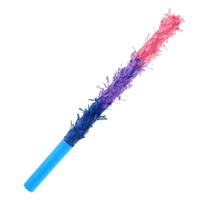 Kij do rozbijania piniaty, fiolety, rozm. 45 x 2.5 cm