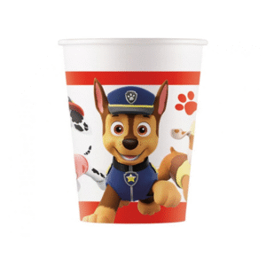 Kubeczki papierowe, Paw Patrol – Ready for Action (Nickelodeon), 200ml, 8 szt.