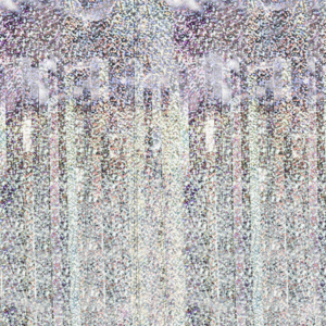 Kurtyna srebrna brokatowa 100×250 cm