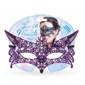 Maseczka ażurowa „Różowa fantazja”