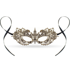 Maska ażurowa „Złota magia”