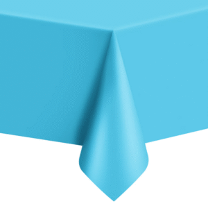 Obrus plastikowy jasny- niebieski