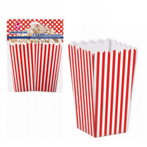 Pudełko na popcorn – czerwony