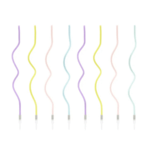 Świeczki  spirala mix