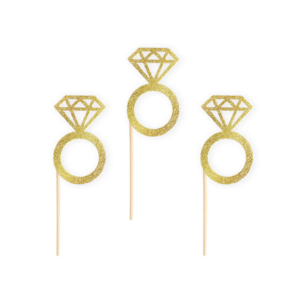 Toppery na ciasto „Ring” – złoty