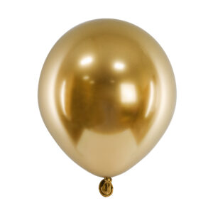Balony Glossy 12 cm 5″ złoty