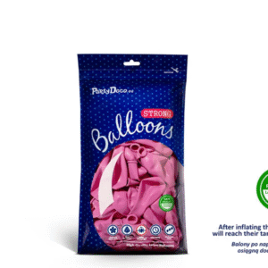 Balony Strong 12cm, Pastel Fuchsia