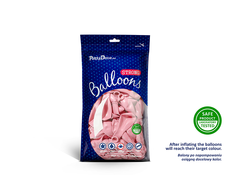 Balony Strong 12cm/5″ kolor Pastel Pale Pink
