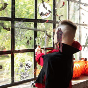 Halloween naklejki na okno szybę