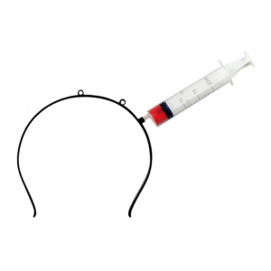 Opaska ze strzykawką