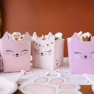 Pudełka na przekąski Kotki