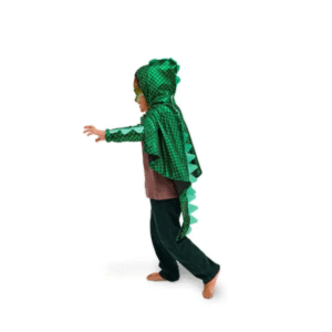 Strój Smok, zielony, rozmiar uniwersalny