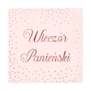Serwetka „wieczór Panieński”  10szt