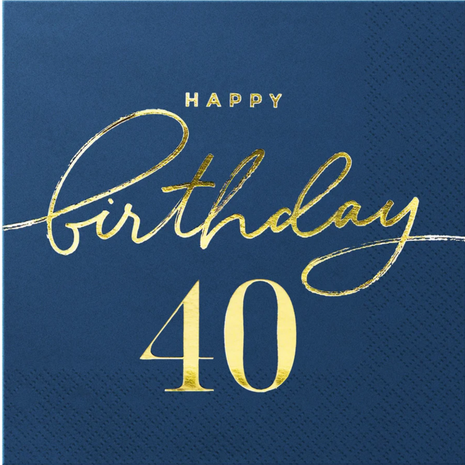 Serwetki 40 bday 10szt