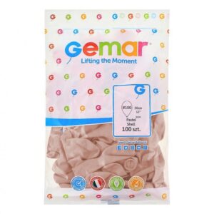 Balony Gemar Pastel Shell – 5″ 100 szt.