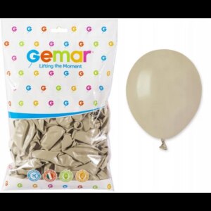 Balony Gemar Pastelowe Latte – 5″ 100 szt.