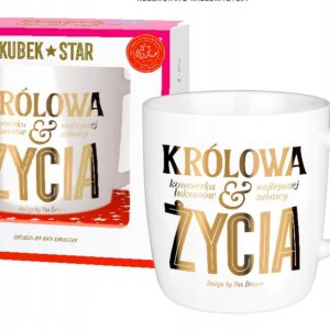 Kubek ,,Królowa życia”