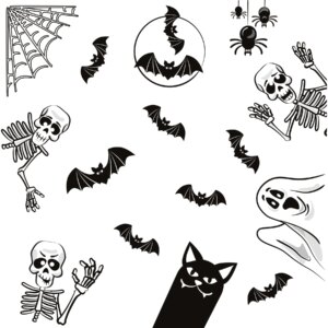 Naklejki na okno Halloween
