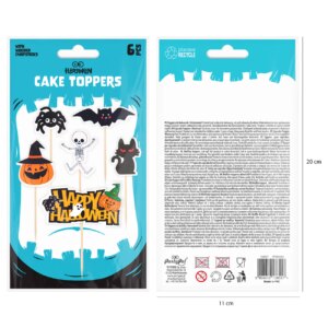Topper Halloween 6szt